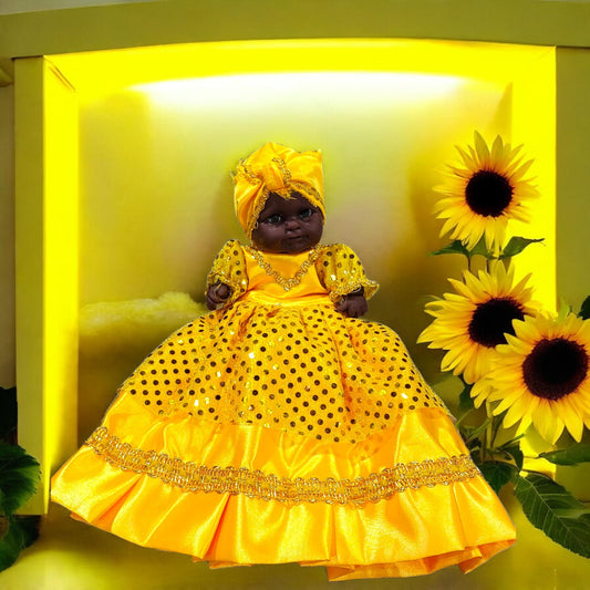 Oshun – Muñeca de Santo / Oshun Spiritual Baby Doll