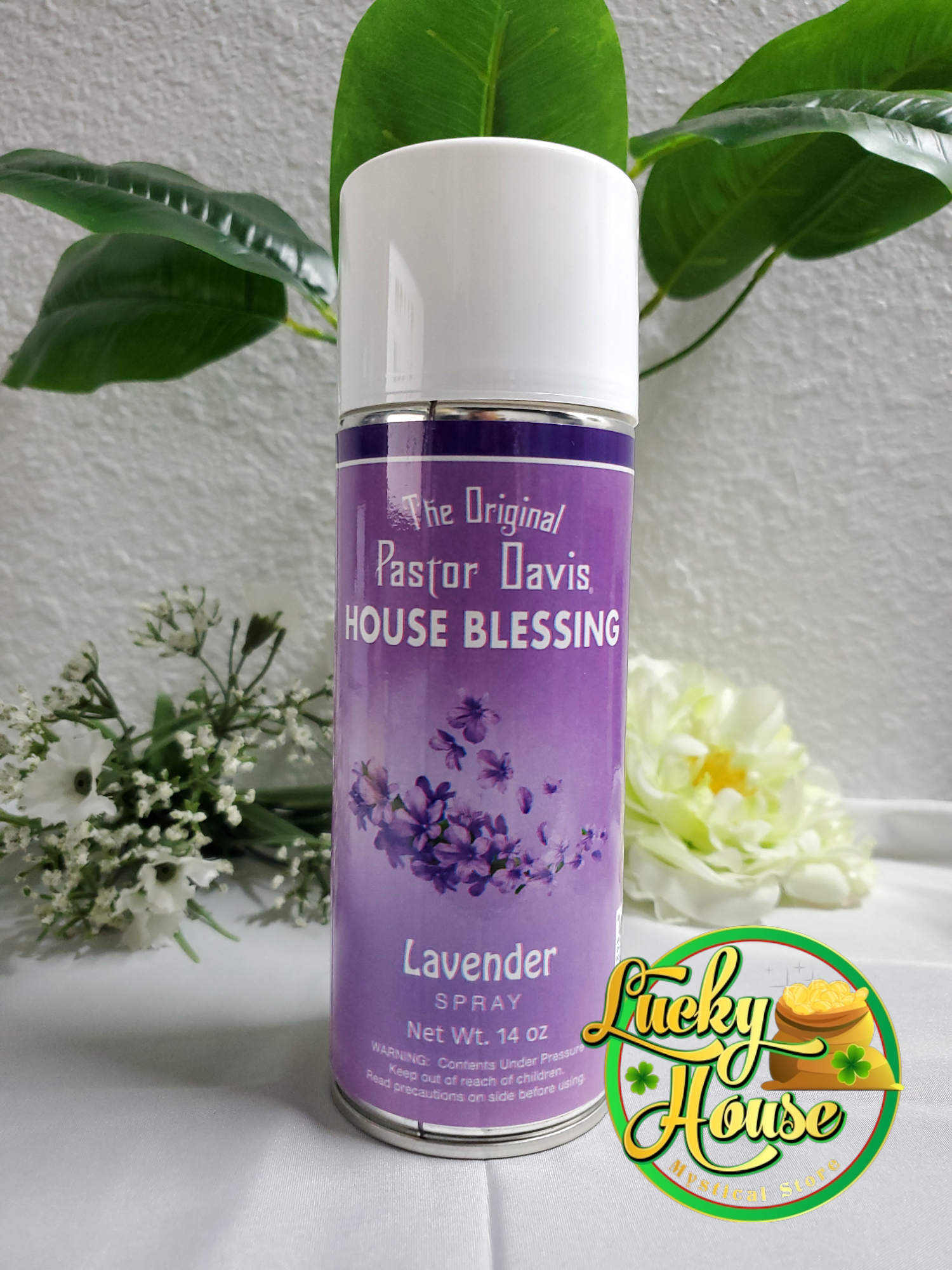 healing garden lavender spray House Blessing Aerosol Spray – Lucky House Mystical Store