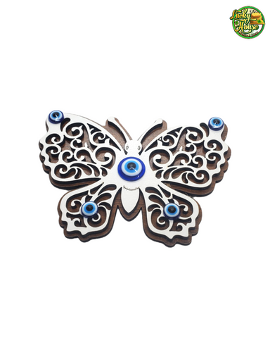 Butterfly Evil Eye Magnet