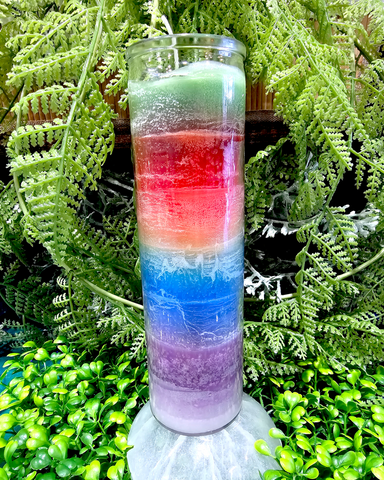 7 Days Multi-Color Candle