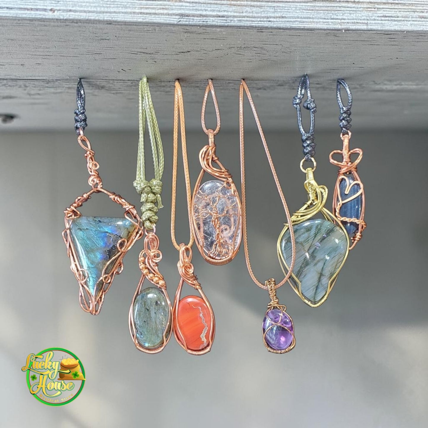 Mystery Wire Wrap Necklace