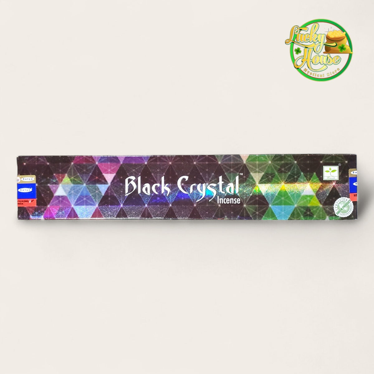 Satya Black Crystal Incense Sticks