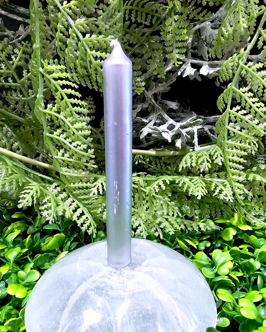 Gold & Silver Chime Candle 4"