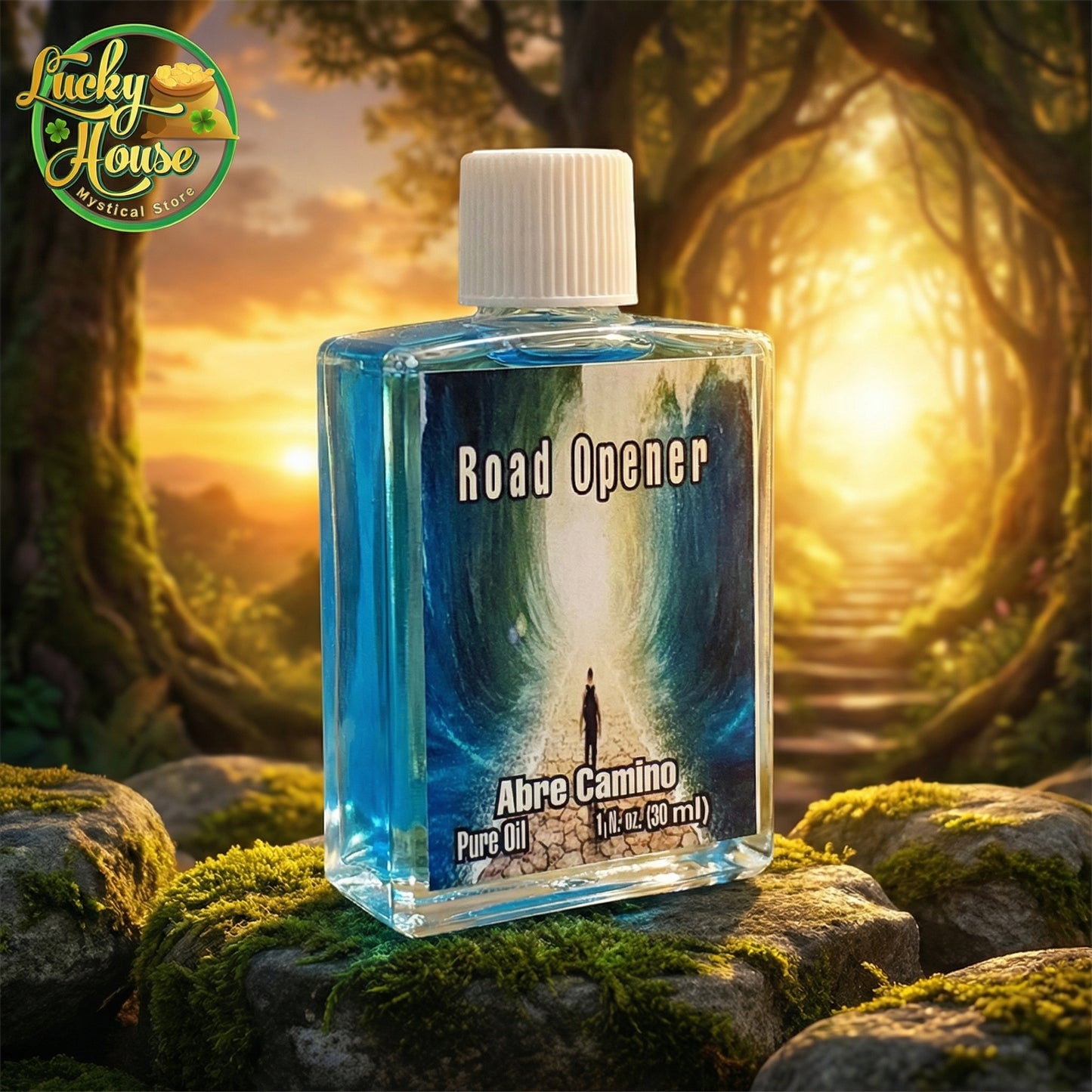 Open Road Oil spiritual anointing oil for clearing obstacles and success