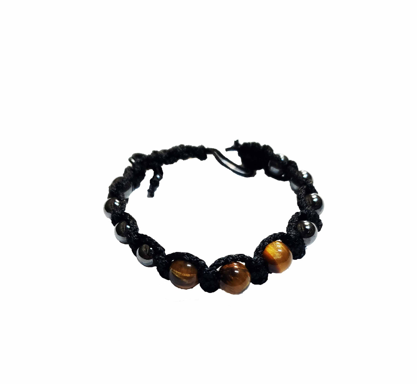 Tiger's Eye and Hematite Bracelet