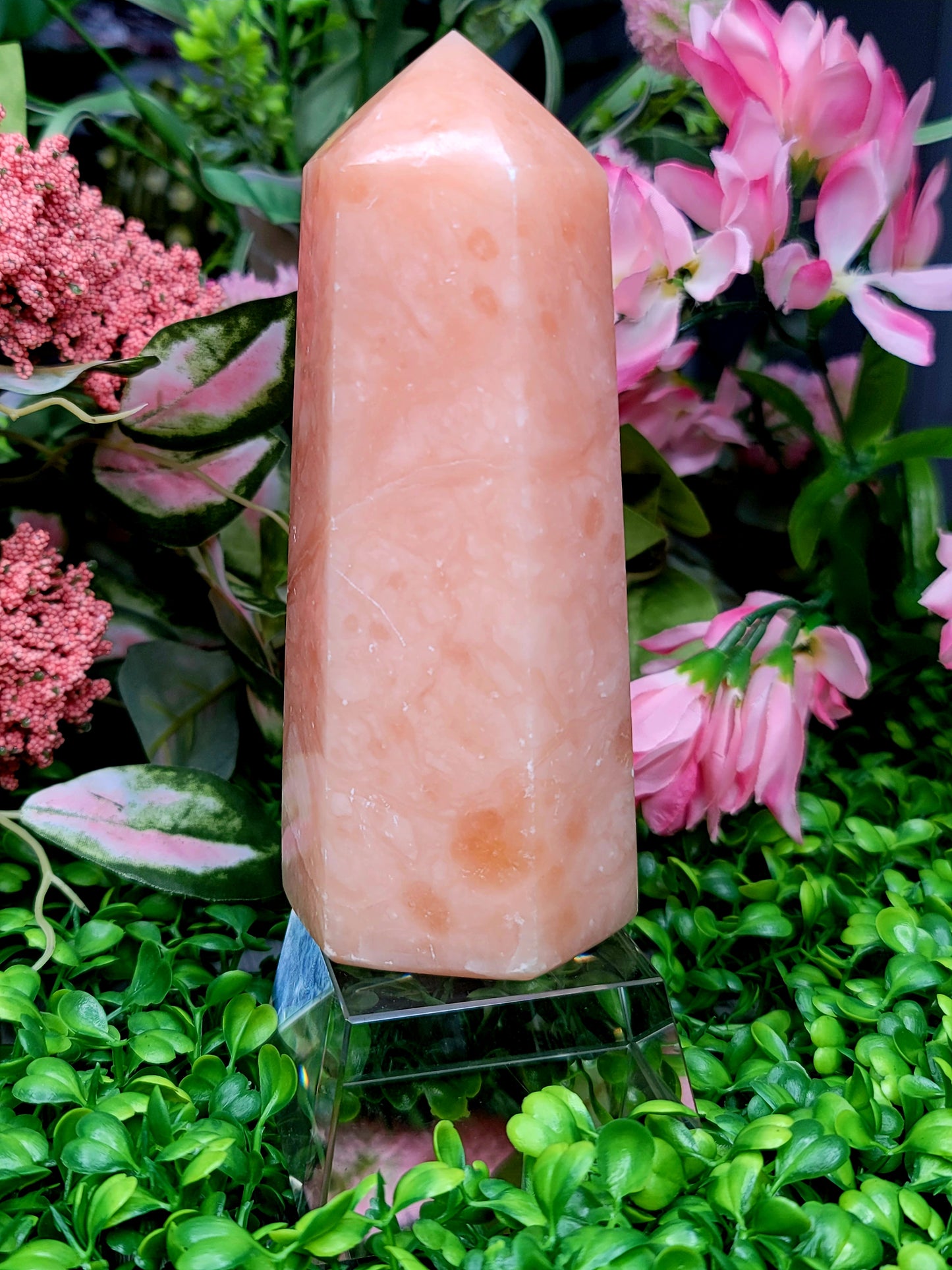 Peach Calcite Tower