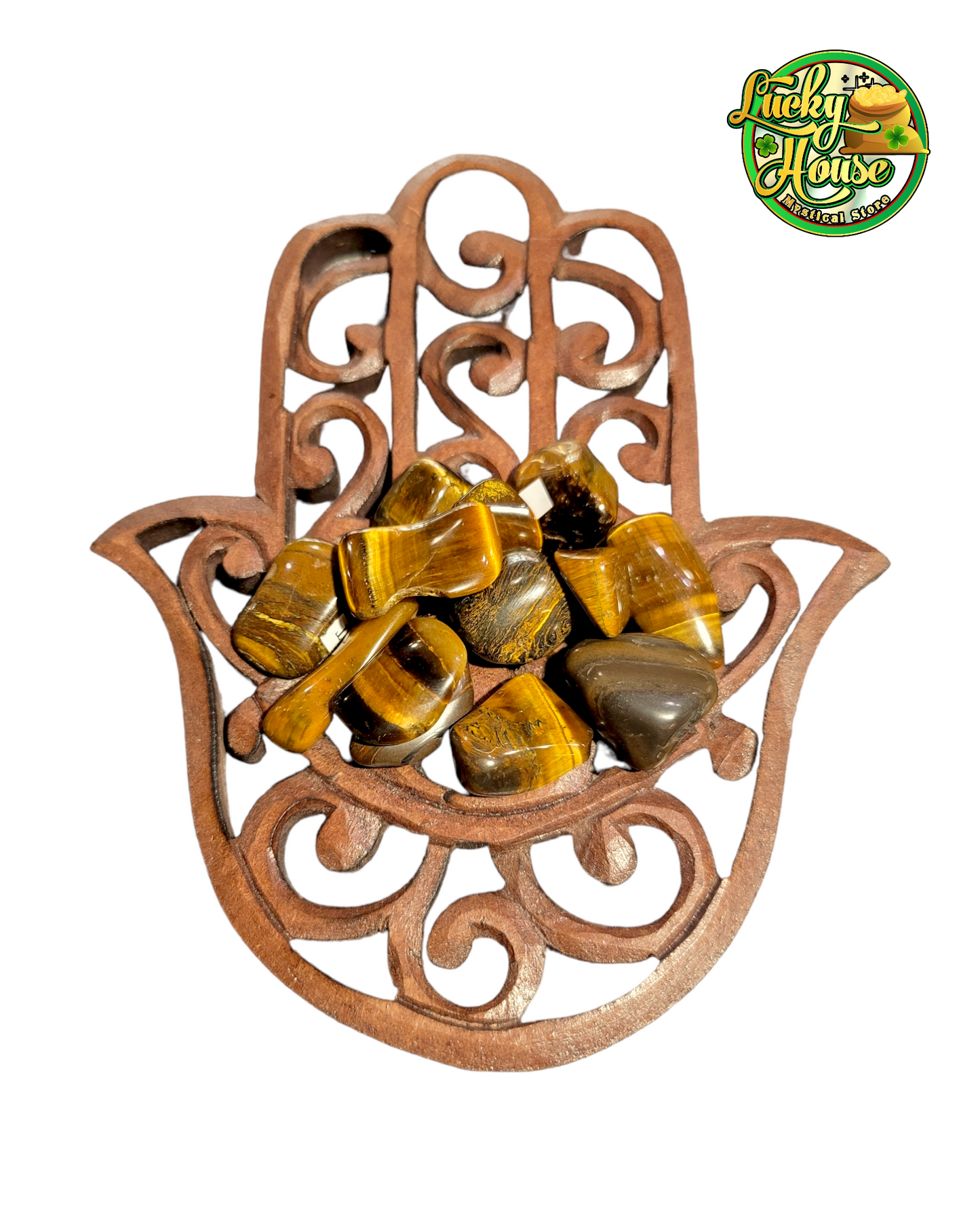 Tiger Eye Tumbled Stone