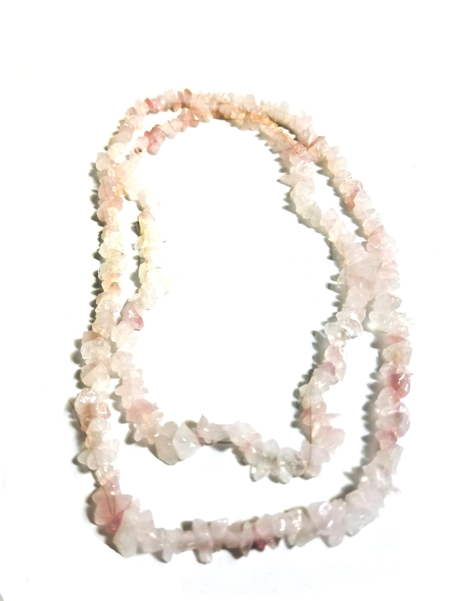 Rose Quartz Chip Necklace