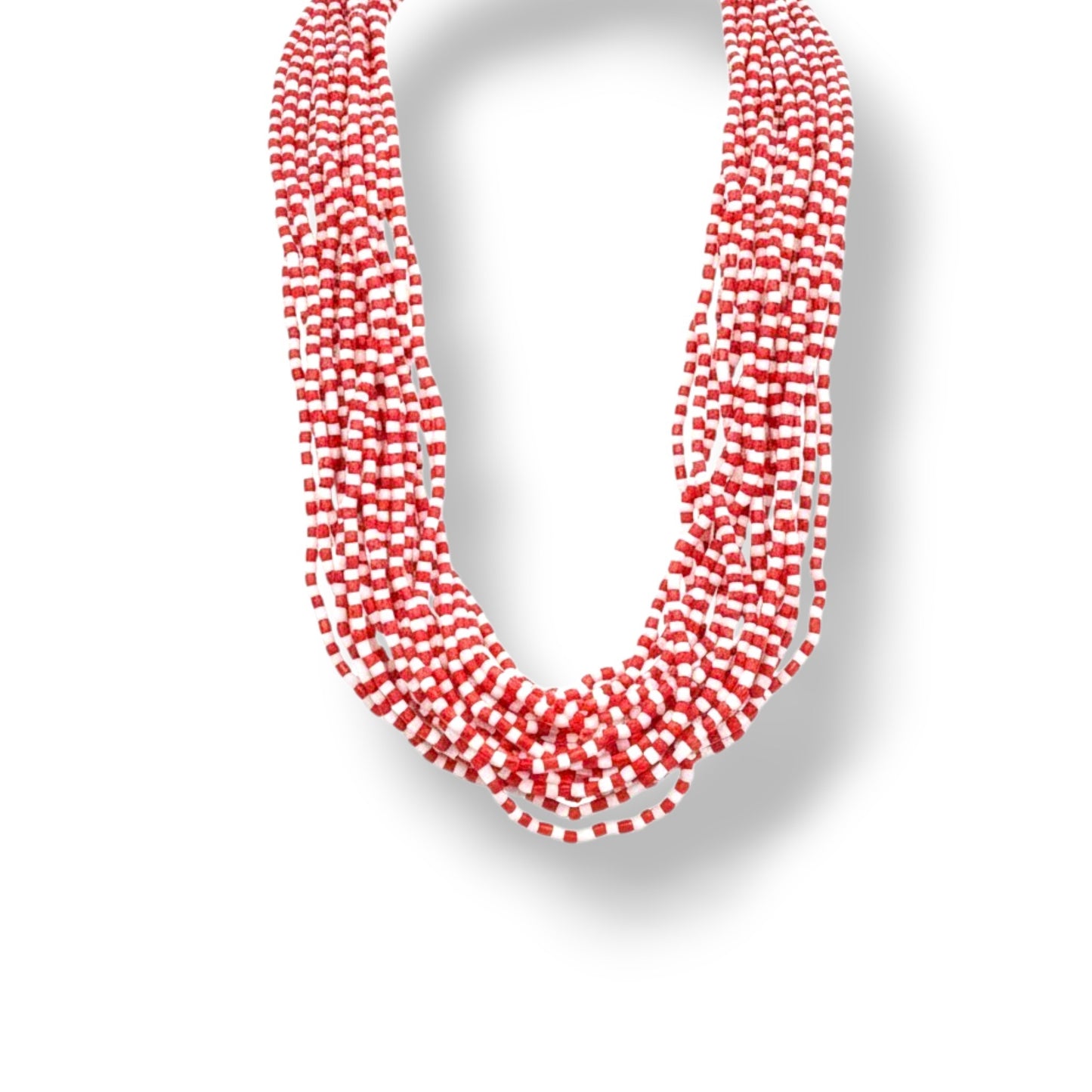 Chango 12 Santeria Bead Necklaces / Elekes Beads/ Collares