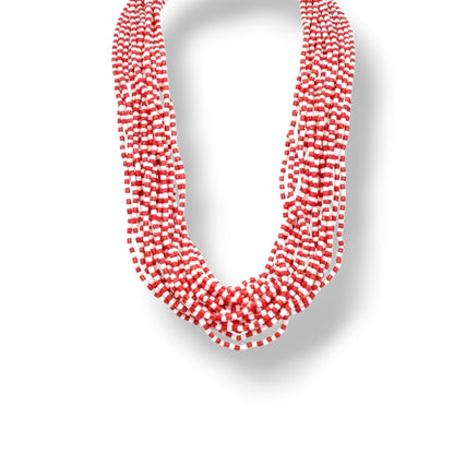 Chango 12 Santeria Bead Necklaces / Elekes Beads/ Collares