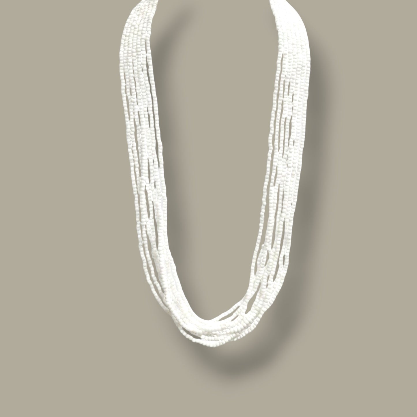 Obatala 12 Santeria Bead Necklaces / Elekes Beads/ Collares