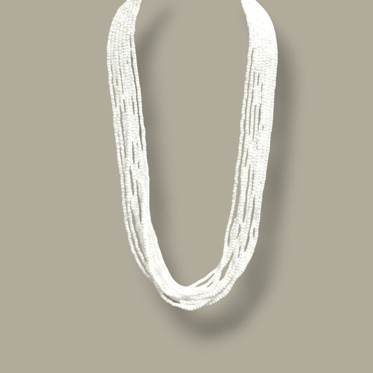 Obatala 12 Santeria Bead Necklaces / Elekes Beads/ Collares