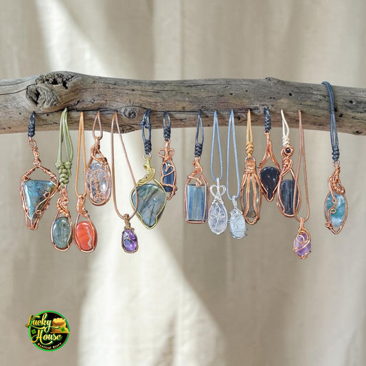 Mystery Wire Wrap Necklace