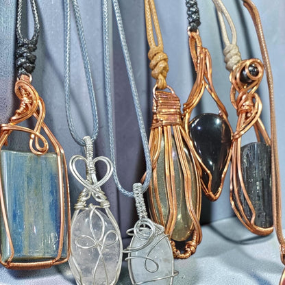 Mystery Wire Wrap Necklace