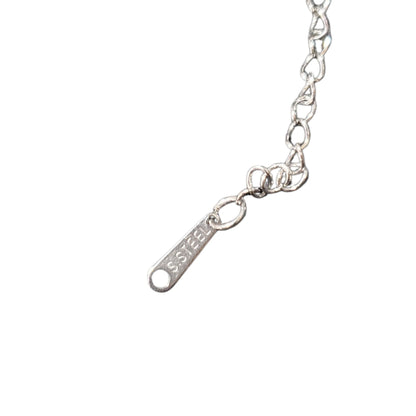 Triple Symbol Steel Necklace- Protection, Spiritual Alignment