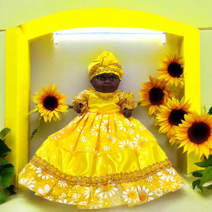 Oshun – Muñeca de Santo / Oshun Spiritual Baby Doll