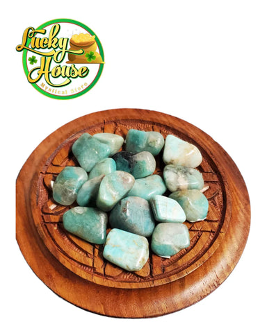 Amazonite Tumbled Stone Bulk