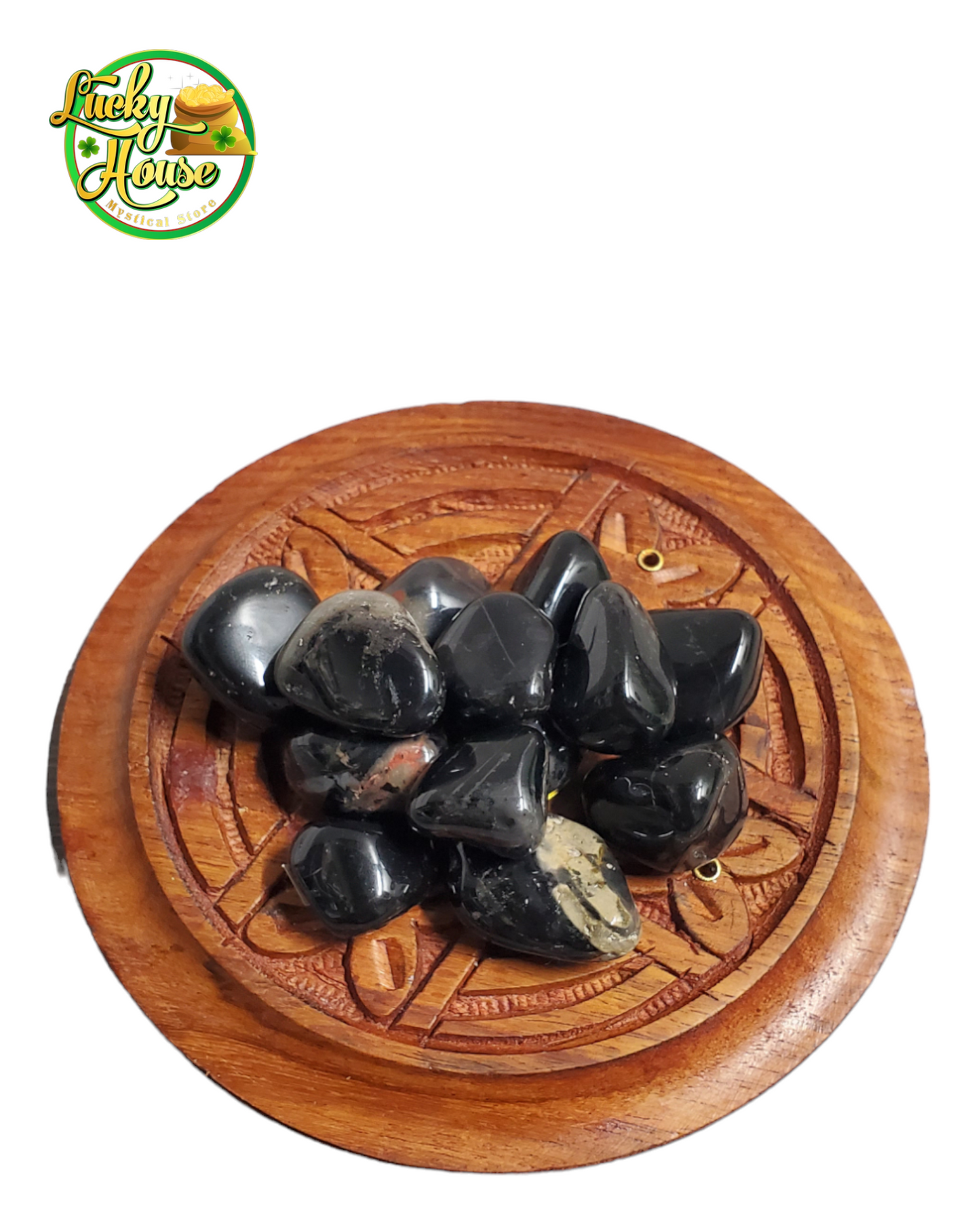 Black Onyx Tumbled Stone