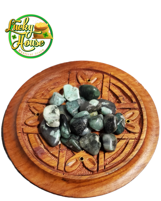 Emerald Tumbled Stone