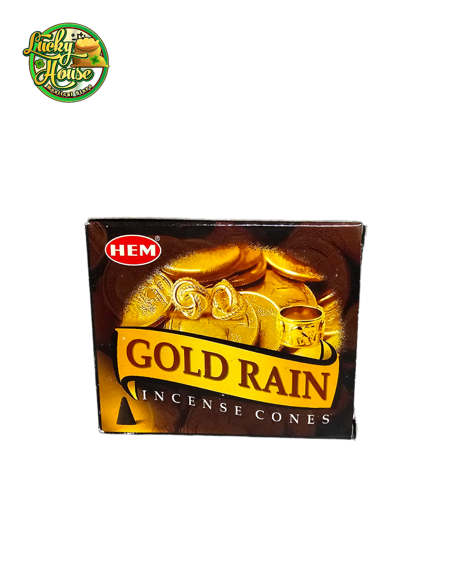 Gold Rain Incense Cones