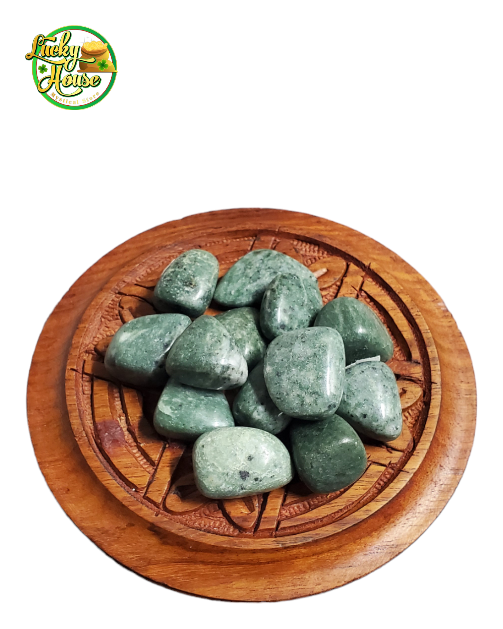 Green Jasper Tumbled Stone