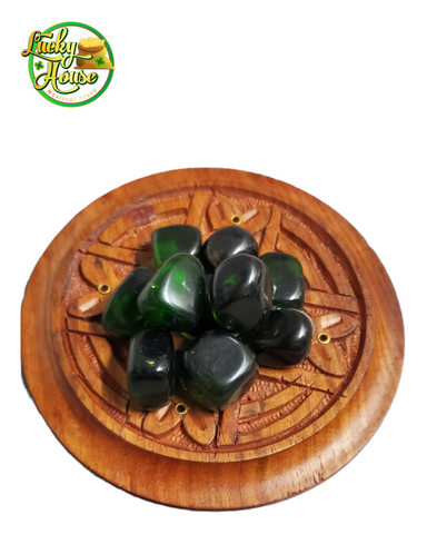 Green Obsidian Tumbled Stone