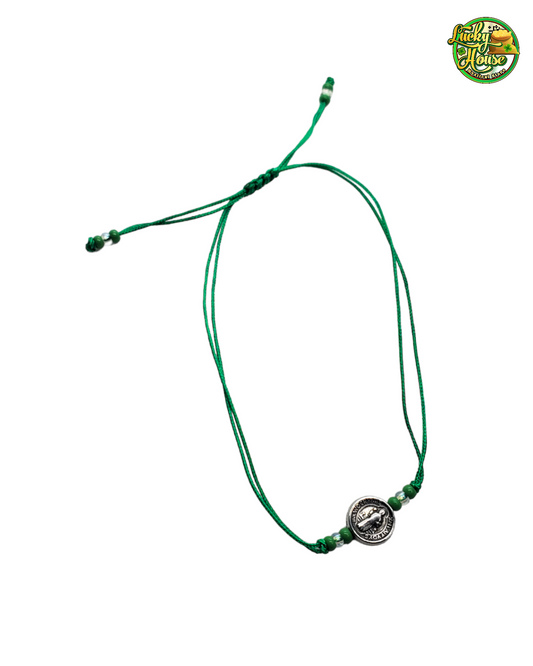 Green St Benedict Bracelet