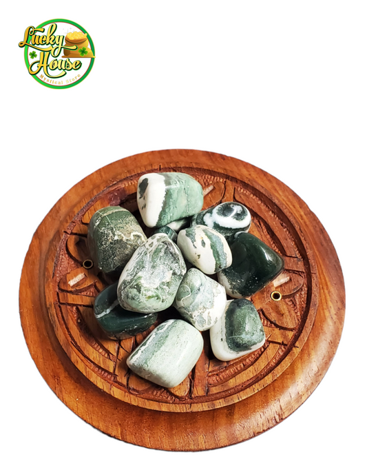 Green Sardonyx Tumbled Stone