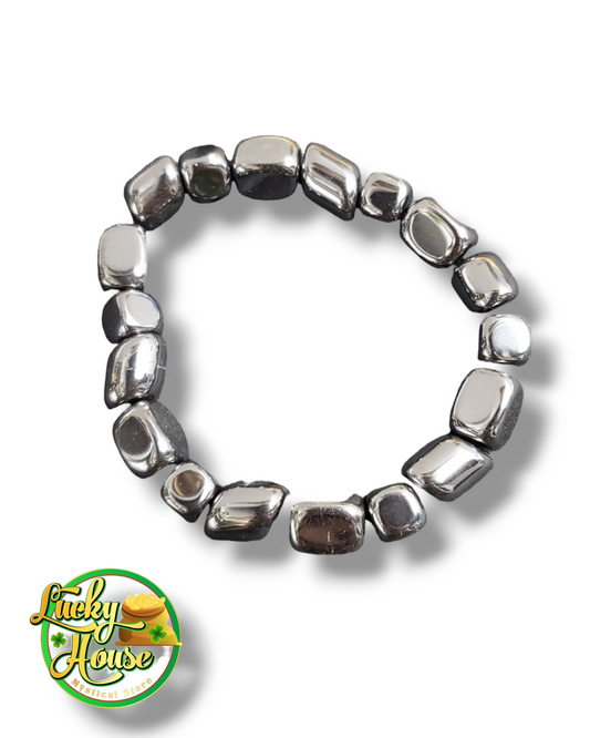 Pulsera de Piedra Hematita