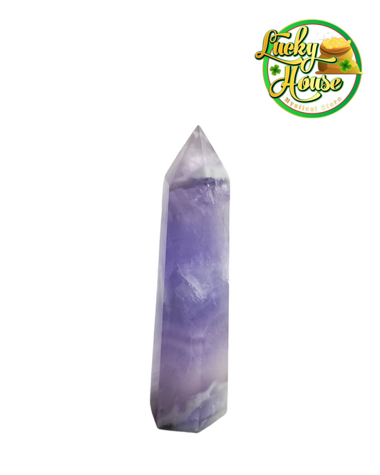 Lavender Fluorite Tower