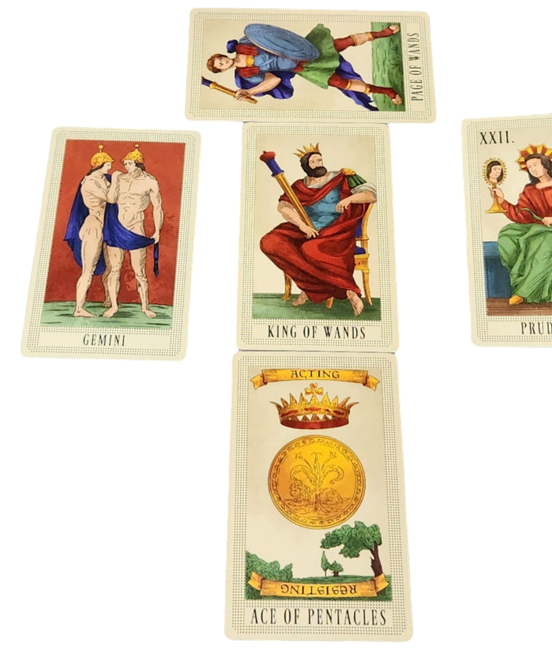 tarot card example minchiate