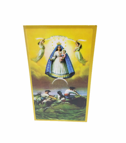 estampita Tarjeta de Oracion Caridad del cobre