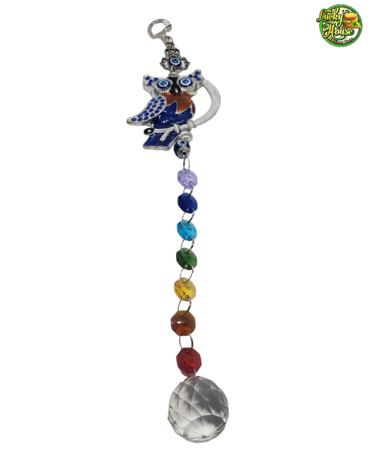 Owl Evil Eye Sun Catcher