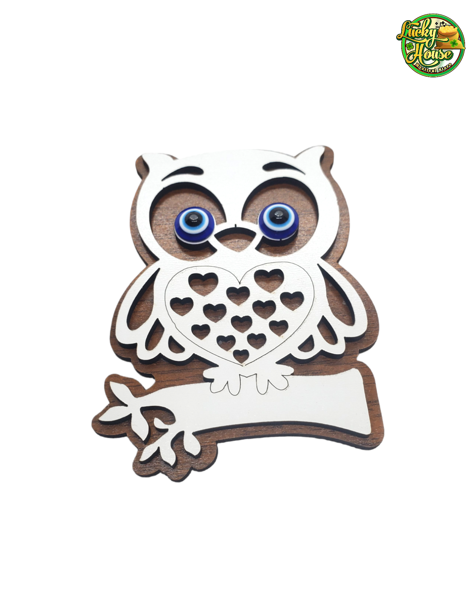 Owl Evil Eye Magnet