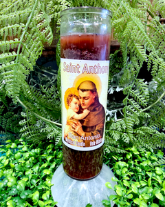 Saint Anthony (San Antonio) Candle