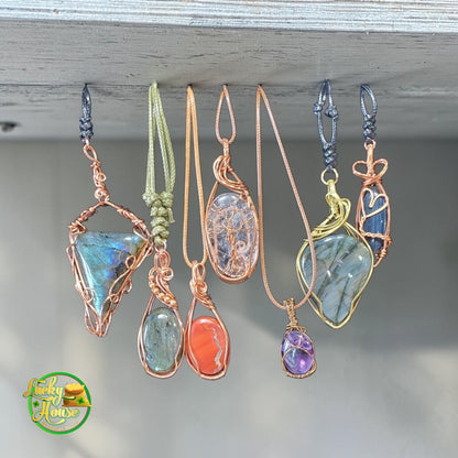 Mystery Wire Wrap Necklace