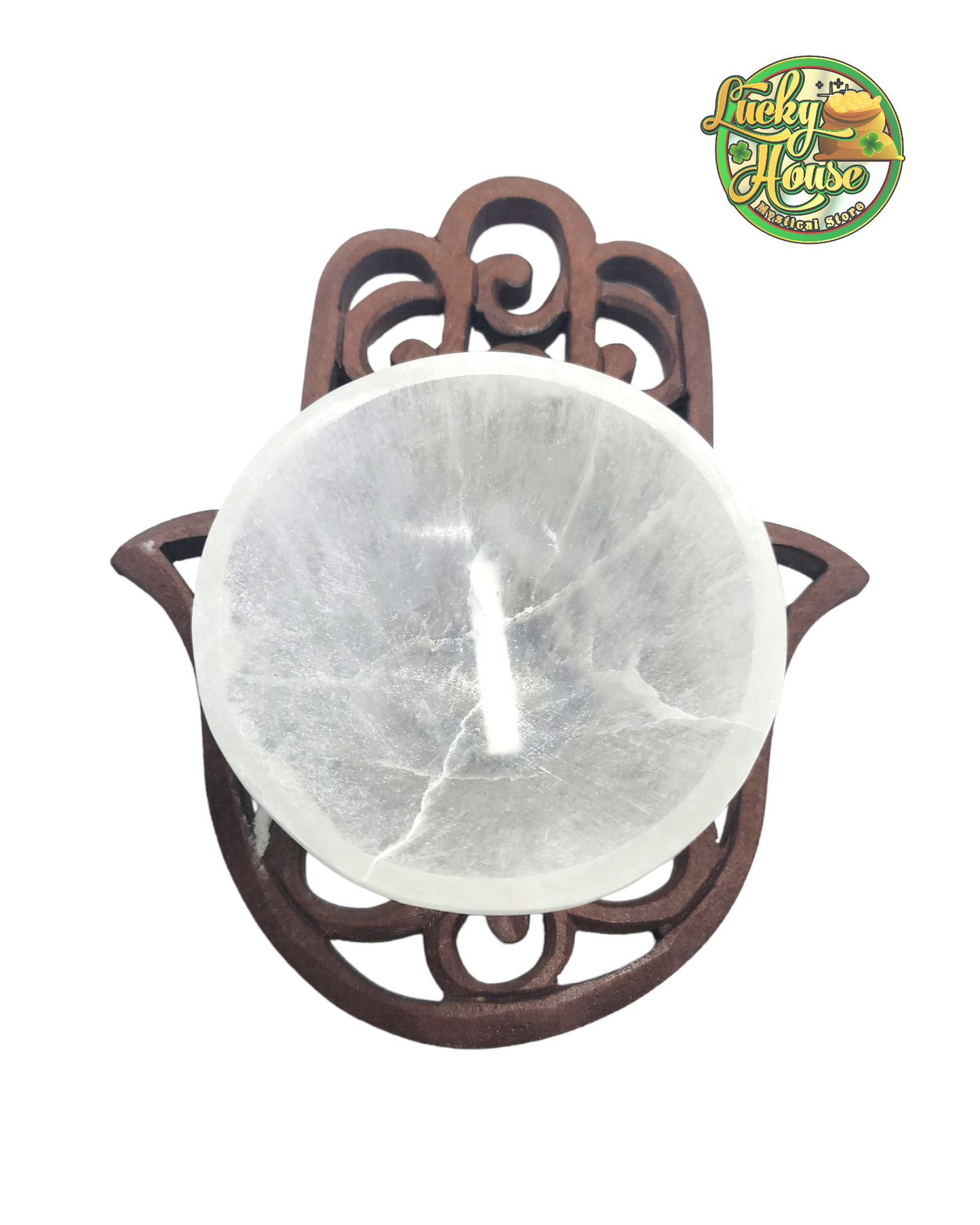 Selenite bowl