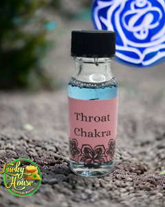 Spiritual Oil for throat chakra vishudda herbal