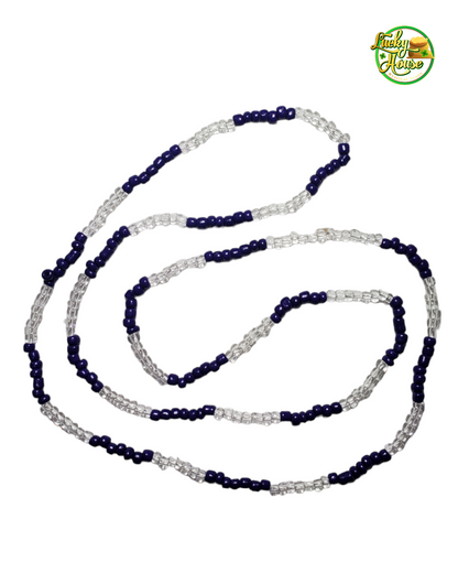 Yemaya 12 Santeria Bead Necklaces / Elekes Beads/ Collares
