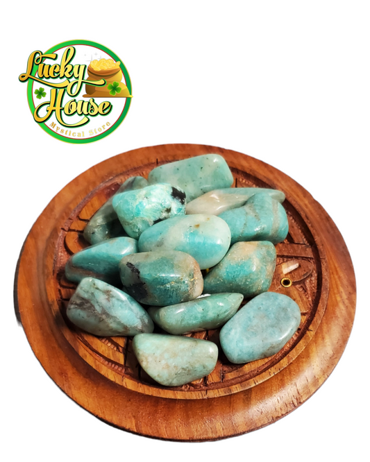 Amazonite Tumbled Stone LG