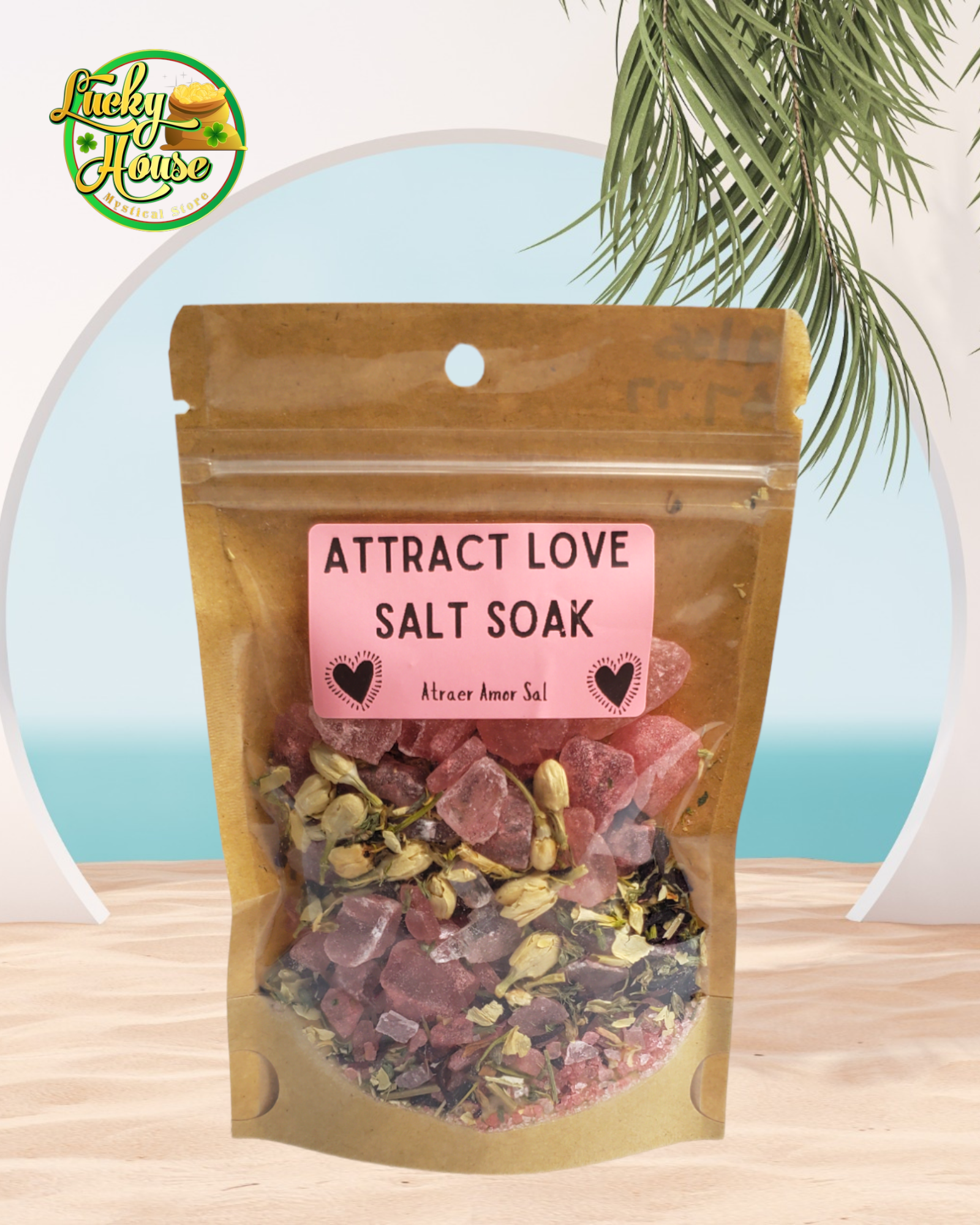 Attract Love Spiritual Sea Salt Bath