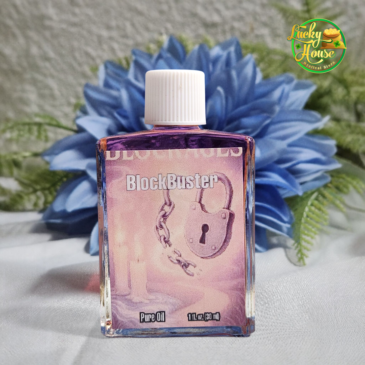 Blockbuster spiritual oil for clearing obstacles