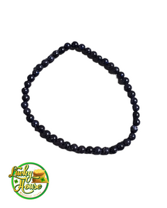 Blue Goldstone 4mm bracelet