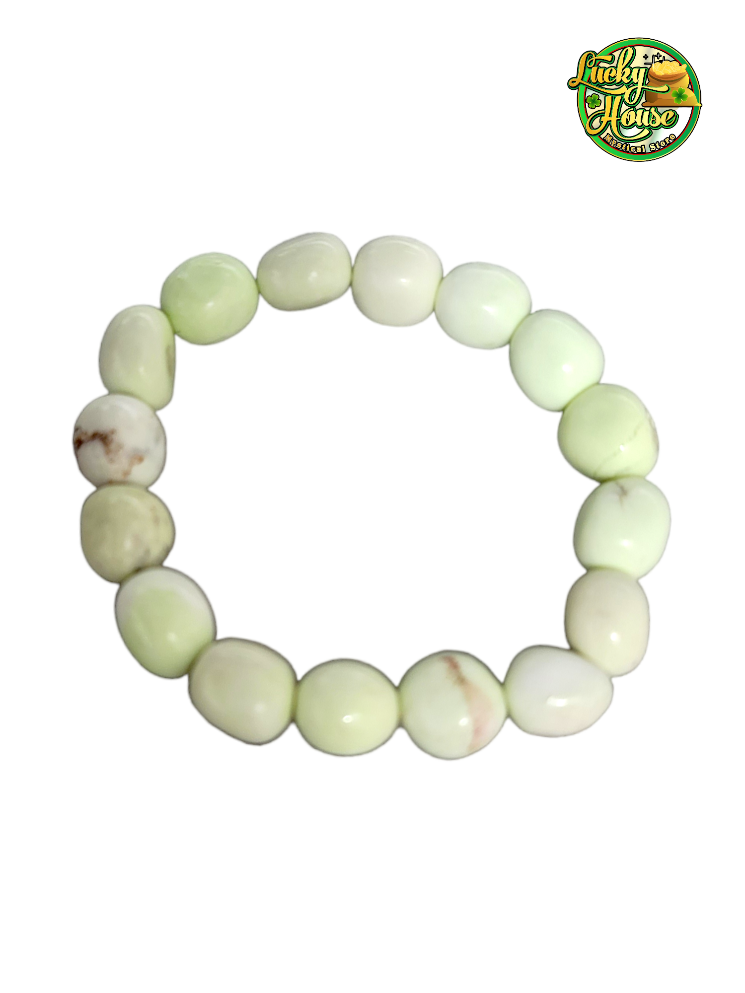 Chrysoprase Tumbled Bracelet