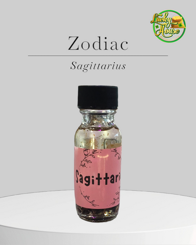Sagittarius zodiac herbal oil