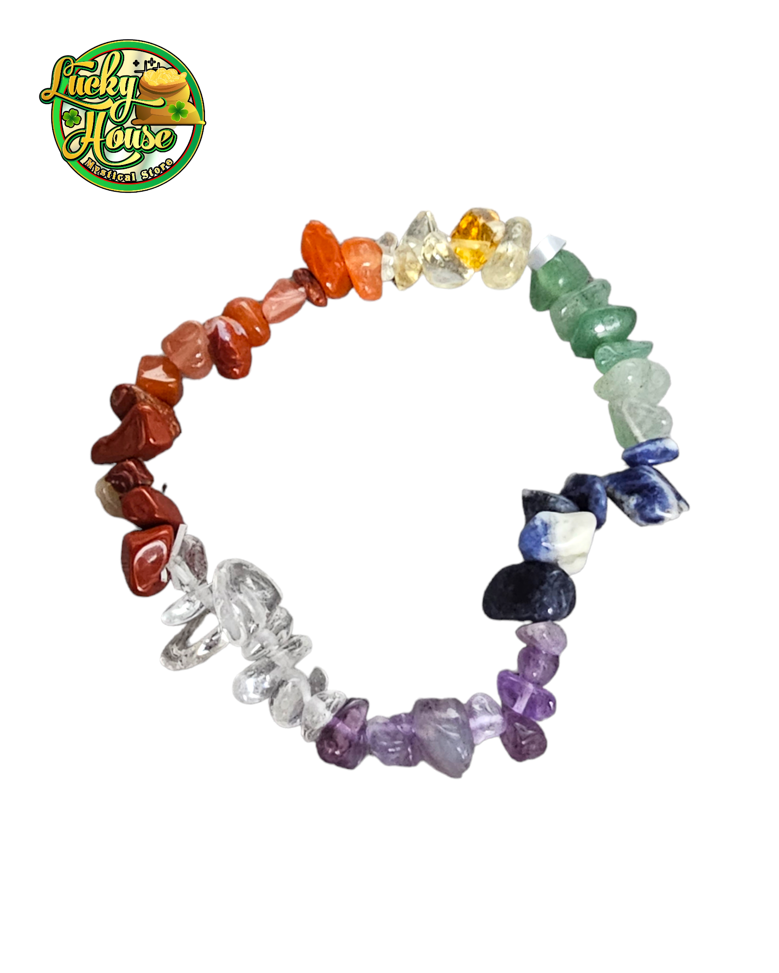 siete chakra pulsera