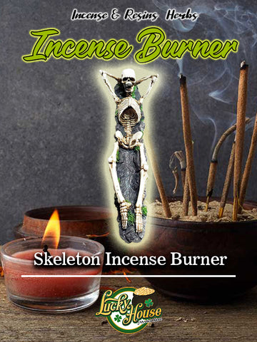 Skeleton Incense Burner