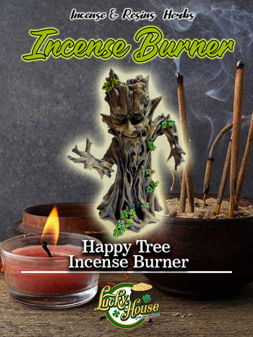 Happy Tree Incense Burner