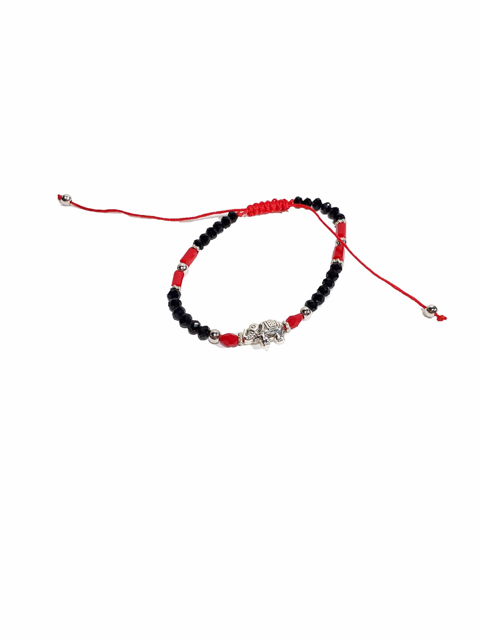 Red And Black Elephant Bracelet