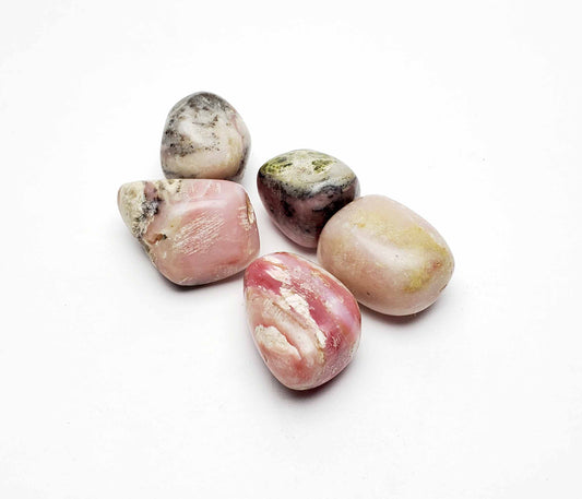 Pink Opal Tumbled Stone